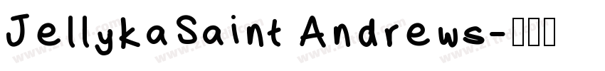 JellykaSaint Andrews字体转换